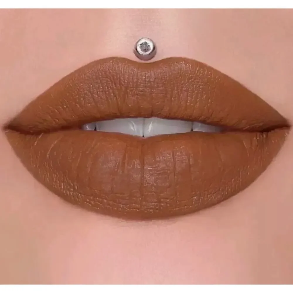 Jeffree Star Velvet Trap Chocolate Fondue Brown Orange Matte Lipstick New In Box
